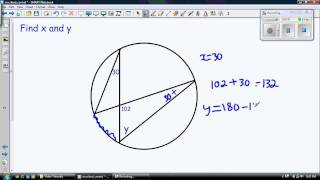 Inscribed and Central Angles [upl. by Enyalahs]