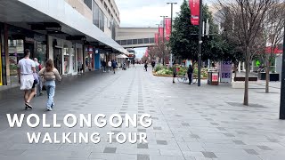 4K Wollongong City  Walking Tour Sydney Australia [upl. by Proud]