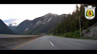 202014 The Coquihalla Highway Kamloops to Hope amp Chilliwack British Columbia Highway 5 [upl. by Marilin]