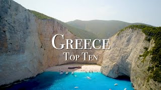 Top 10 Places To Visit In Greece [upl. by Huggins]