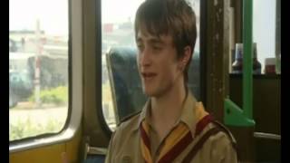 EXTRAS Bloopers Daniel Radcliffe amp Warwick Davis Flute [upl. by Herahab]