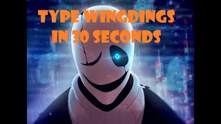 How To Add Wingding Keyboard In 30 seconds [upl. by Ahsahs]