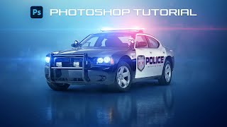 Realistic Car Reflection  Photoshop Tutorial [upl. by Enrichetta234]