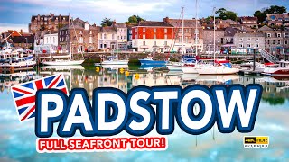 PADSTOW CORNWALL  Full walking tour of Padstow Cornwall from Rick Stein Fish and Chips to Harbour [upl. by Lilithe]