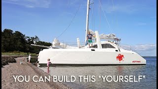 What Does It Take To BUILD YOUR OWN CATAMARAN  MJ Sailing [upl. by Burgwell32]