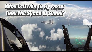 Mach 1 What is it like to fly faster than the speed of sound [upl. by Koslo562]