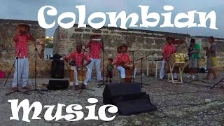 Traditional Colombian music in Cartagenas old town [upl. by Enitsej]