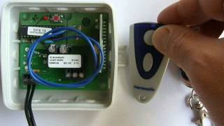 NOVOFERM TORMATIC replacement remote programming video [upl. by Htedirem]