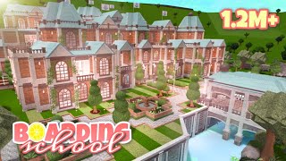 Clemente Academy Boarding School  TOUR  Bloxburg [upl. by Nostaw]