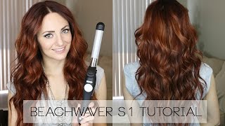 Beachy Waves Tutorial Using the Beachwaver S1 [upl. by Morvin]