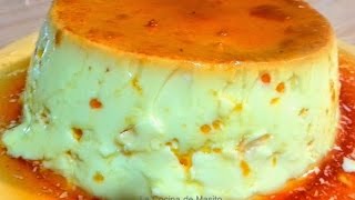 FLAN DE HUEVO CASERO receta super facil [upl. by Lightfoot]