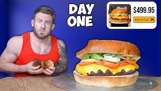 I Ate The Biggest Foods on the Internet for 10 Days [upl. by Harold]