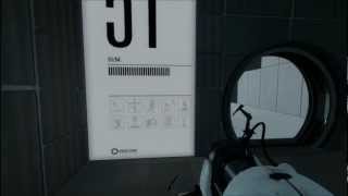 Cave Johnson talks about Black Mesa in perpetual testing initiative [upl. by Annairt859]