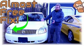 How to Fix a BentWarped Hood Yourself Shaking Hood Repair Minor Damage Only • Cars Simplified [upl. by Wilber216]