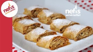 Baklava Yufkasından Tahinli Kurabiye  Nefis Yemek Tarifleri [upl. by Markson]