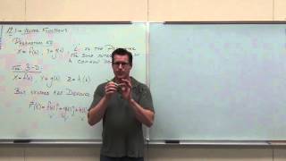 Calculus 3 Lecture 121 An Introduction To Vector Functions [upl. by Euqinorev]