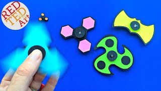 NEW Fidget Spinner DIY TEMPLATES without bearings  Post It Note Fidget Spinner DIY [upl. by Idhem916]