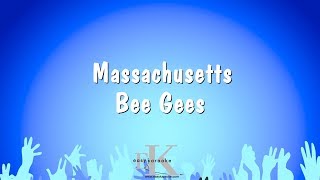 Massachusetts  Bee Gees Karaoke Version [upl. by Anayk]