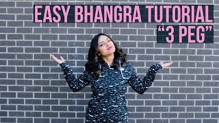 Easy Bhangra Dance Tutorial  Candlelight  Top 3 Beginner Bhangra Steps  BHANGRAlicious [upl. by Enitsuj]