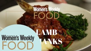 Slowcooker lamb shanks  Womens Weekly [upl. by Assenal]