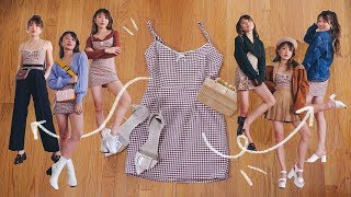 10 WAYS TO reWEAR A DRESS [upl. by Lrigybab]