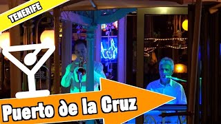 Puerto de la Cruz Tenerife Spain Evening and nightlife [upl. by Kolosick]