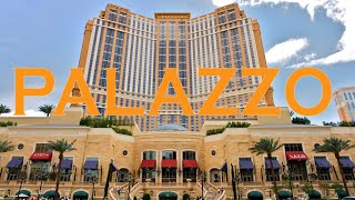 Palazzo Las Vegas Hotel Casino amp Grand Canal Shoppes Walkthrough 2019 4K [upl. by Reema]