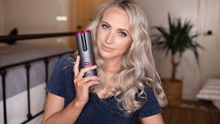 Wireless Auto Curler Hair Tutorial [upl. by Bridge818]