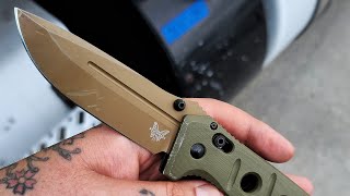 Benchmade Adamas 275 Cruwear  One month of use review OTR Review OTRR [upl. by Elleneg]