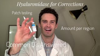 Injectors Guide Hyaluronidase for Correction [upl. by Ivey]