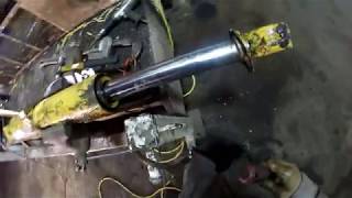 Hydraulic cylinder rebuild part 1 [upl. by Lisha]