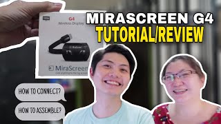 TV SCREEN MIRRORING USING MIRASCREEN G4 WIFI DISPLAY CELLPHONE TO TV  REVIEW AND TUTORIAL [upl. by Issac]