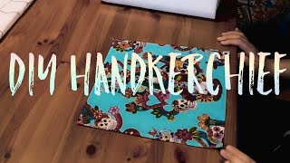 How I Sew HandkerchiefsHankies [upl. by Octave859]