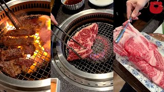 All You Can Eat Wagyu Beef Buffet in Tokyo Japan Rokkasen [upl. by Thayne]