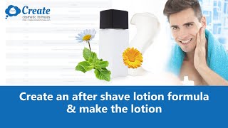 How to make a Mens After Shave Lotion [upl. by Airual]