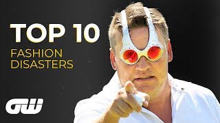 Top 10 FASHION DISASTERS in Golf  Golfing World [upl. by Candra]