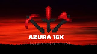 Azura 16x Red Recolour Mcpe PvP Texture Pack by Keno for SpecularPotato [upl. by Goles]