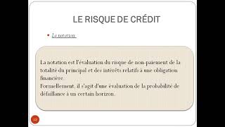 gestion des risques financiers partie 1 Pr Yassine MEBSOUT [upl. by Neirod]