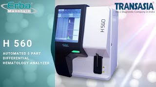 H 560 Automated 5 Part Differential Hematology Analyzer [upl. by Theresa]