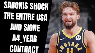 Warriors Strike Massive FourYear Deal with Sabonis  NBA News [upl. by Mahda535]