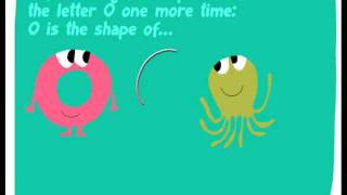 The alphabet for kids Letter O OSCAR amp the OCTOPUS [upl. by Allain524]