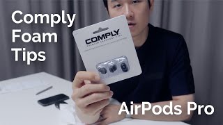 Comply Foam Tips AirPods Pro [upl. by Eceinal]