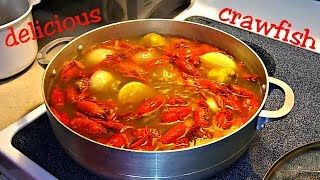 How to cook and eat crawfish [upl. by Otsirc386]