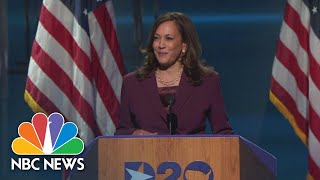 Watch Sen Kamala Harris Full Remarks At The 2020 DNC  NBC News [upl. by Noiemad]