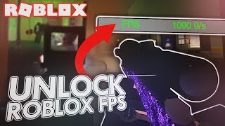 PLAYING ROBLOX WITH UNLIMITED FPS HOW TO UNLOCK THE 60 FPS CAP IN ROBLOX [upl. by Ecirtra96]