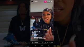 LYNDEJA AND RAYSOWAVY IG LIVE 🥰 [upl. by Arelc180]