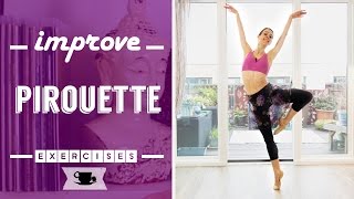 4 Exercises to Improve Pirouette  Lazy Dancer Tips [upl. by Kohcztiy]