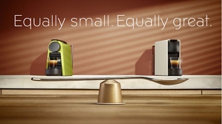 New Nespresso Essenza Mini machine  How to first use your machine [upl. by Annaira]