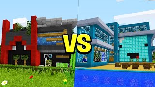 Skeppy vs BadBoyHalo MILLIONAIRE House Battle  Minecraft [upl. by Dorelia484]