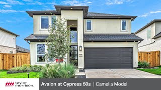 New Homes in Cypress TX  Welcome to the Camelia Model [upl. by Adnohsat]